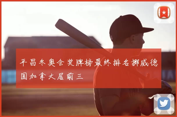 平昌冬奥会奖牌榜最终排名挪威德国加拿大居前三